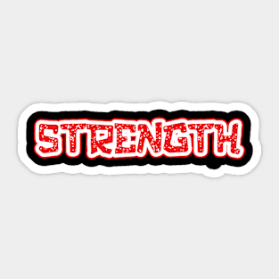 Strength Sticker